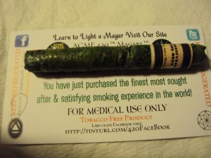 an old mini hemp cigars called a magar